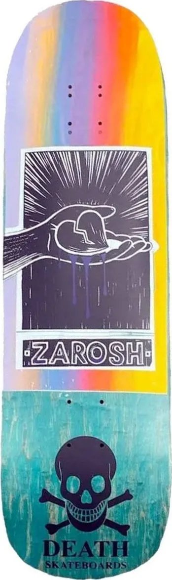 Death Skateboards Zarosh Heart Custom deck