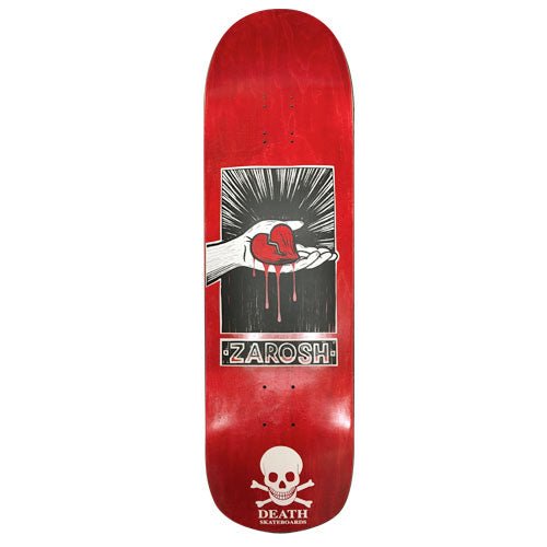 Death Skateboards Zarosh Heart (Red) deck