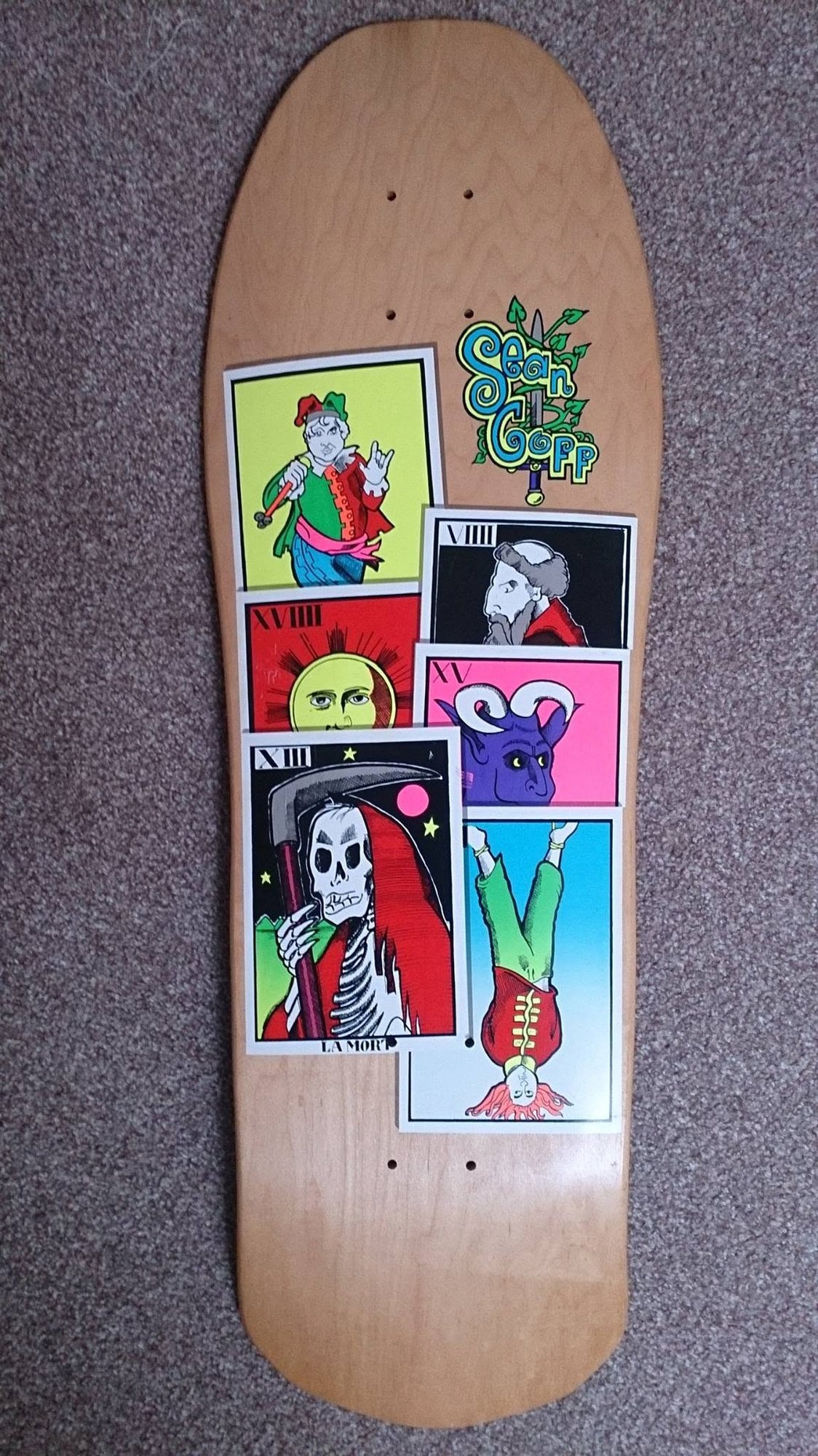 Deathbox Tarot Cards deck