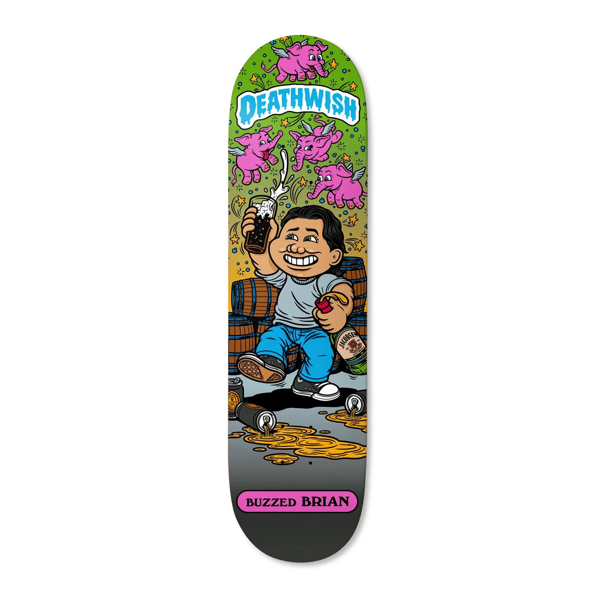 Deathwish Brian O'Dwyer Low Life - 8.3875 deck