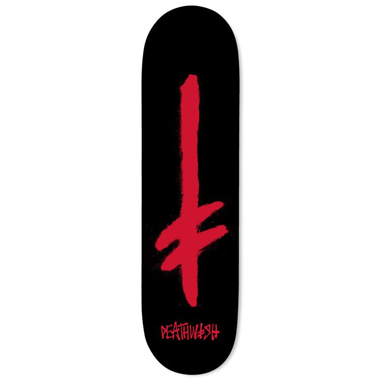 Deathwish Gang Spray (Black Red) deck