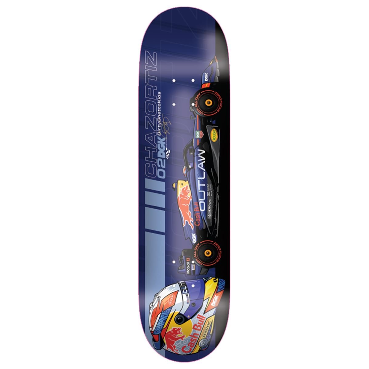 DGK Chaz Ortiz Bricks To Pit deck