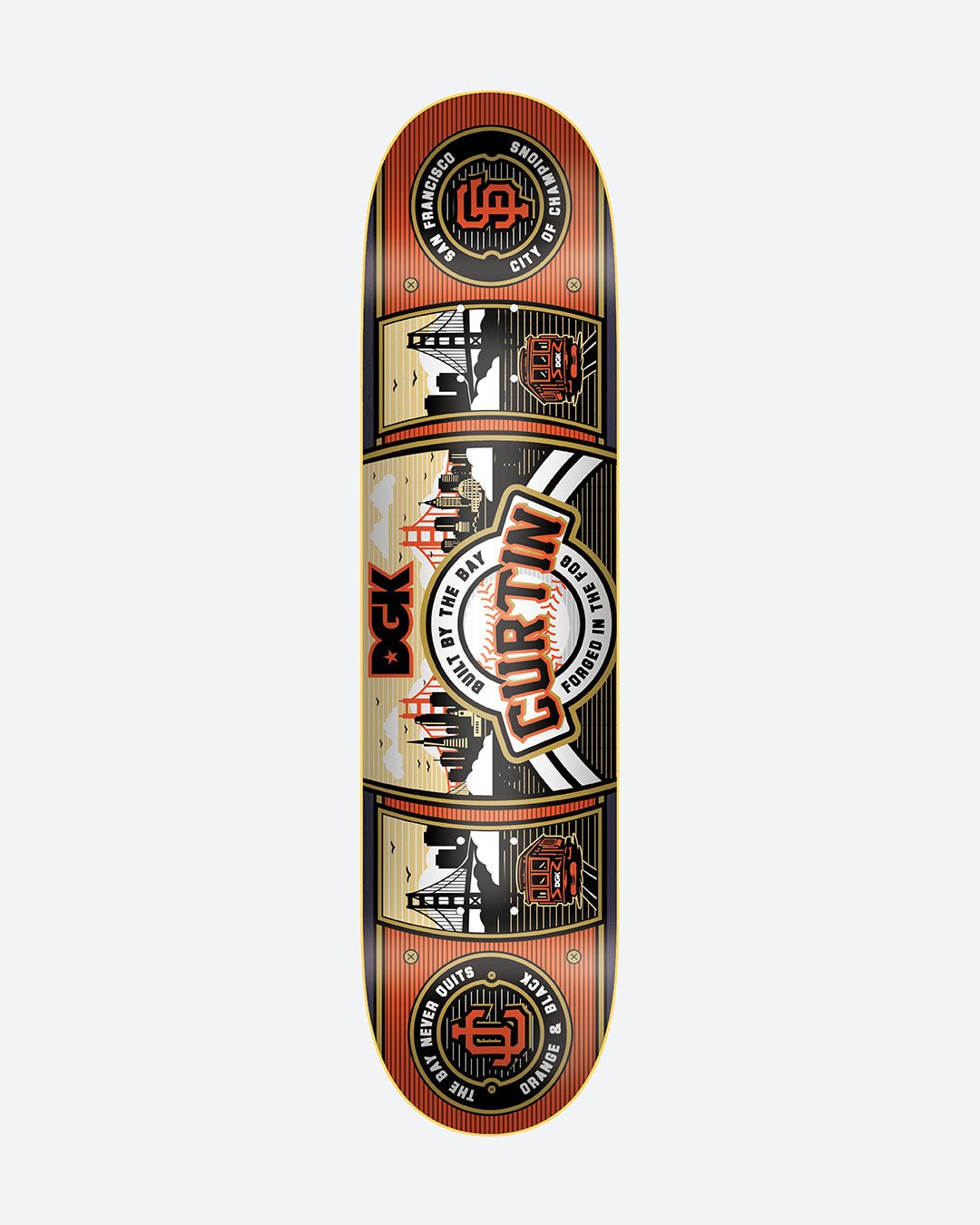DGK In The Fog Curtin deck