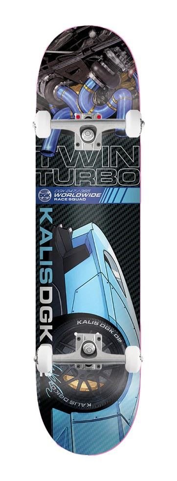 DGK Josh Kalis Twin Turbo Black Carbon Fiber deck