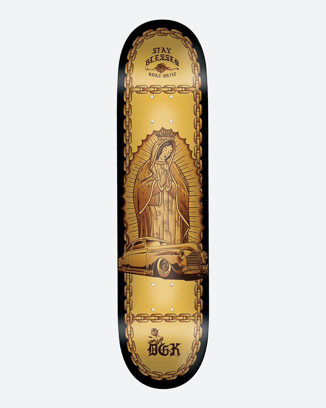 DGK Lo-Side Ortiz Dipped deck