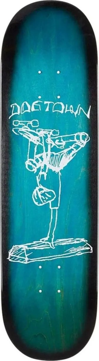Dogtown Curb Plant Gonzales (Aqua) deck