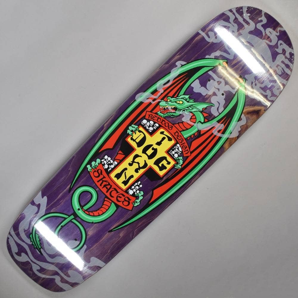 Dogtown Dog Smoking Dragon Big Boy (Purple Stain) deck