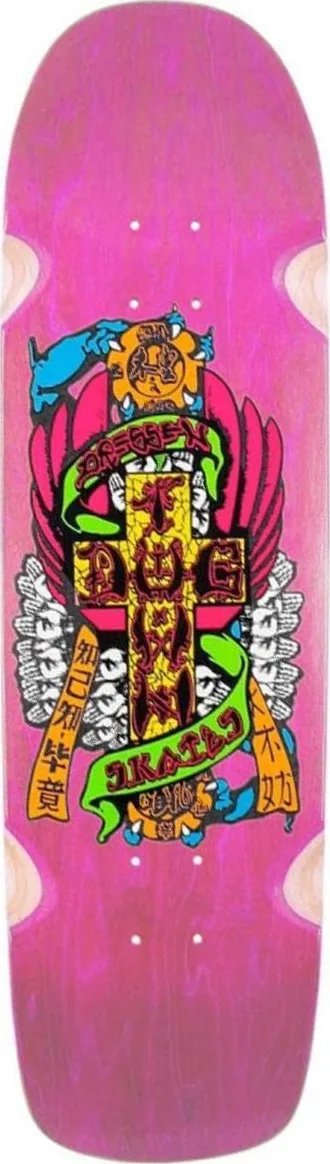 Dogtown Dressen Hands Pool (Pink) deck