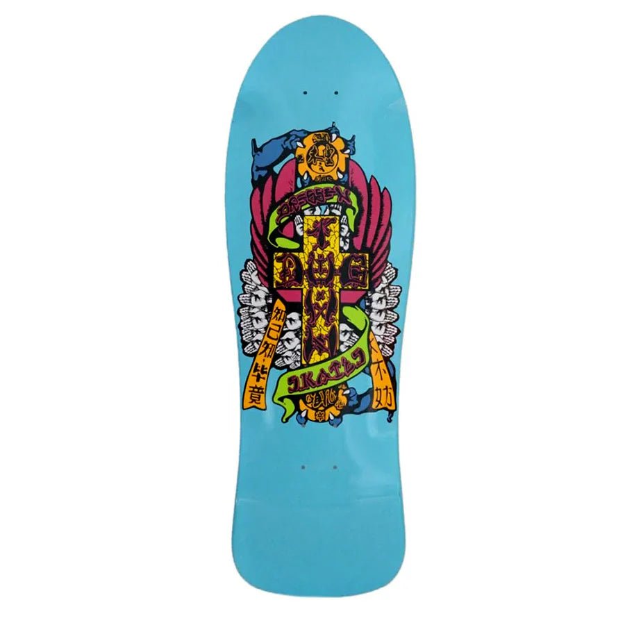Dogtown Eric Dressen Hands 80's Sky Full (Blue, Dip) deck