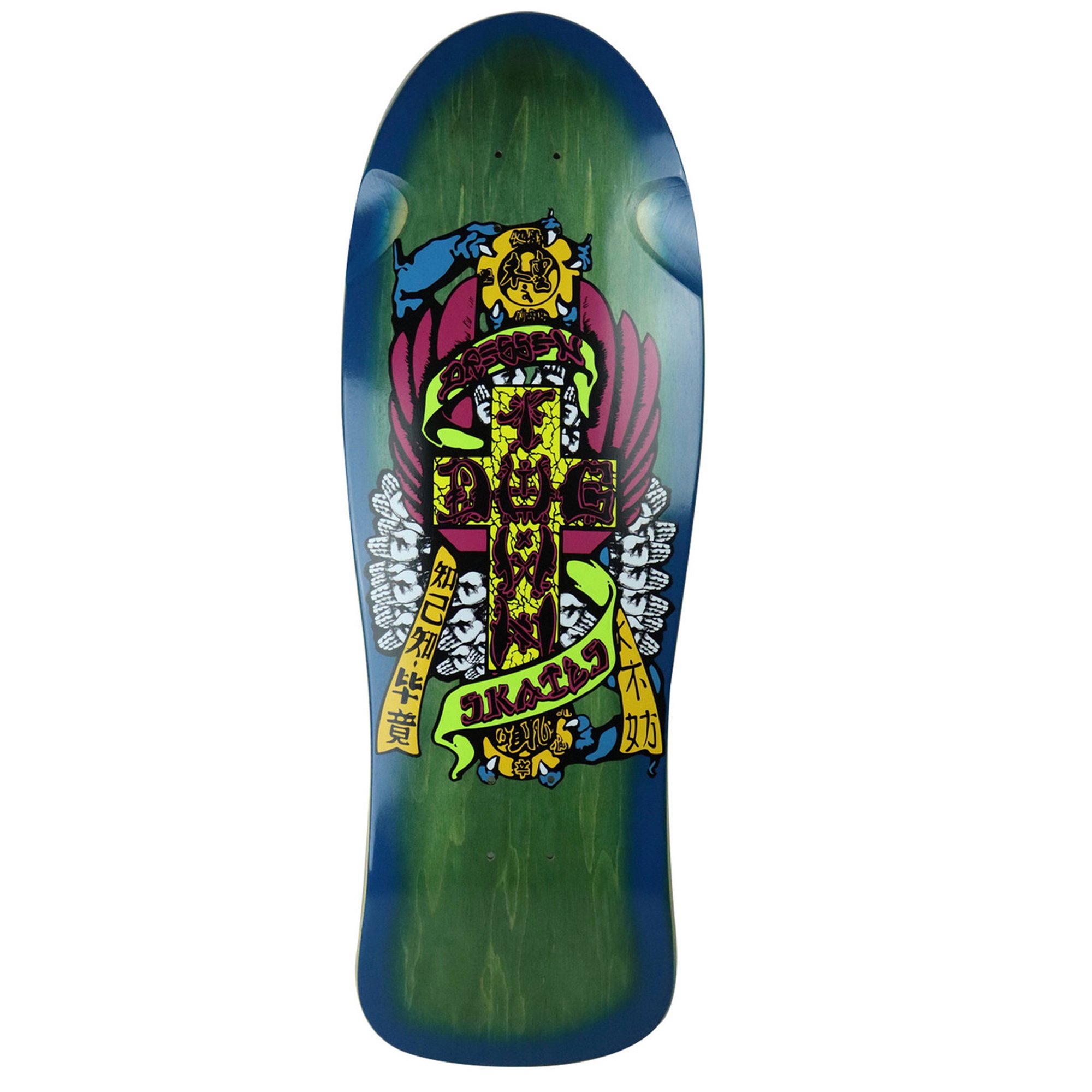 Dogtown Eric Dressen Hands (Green Stain) deck