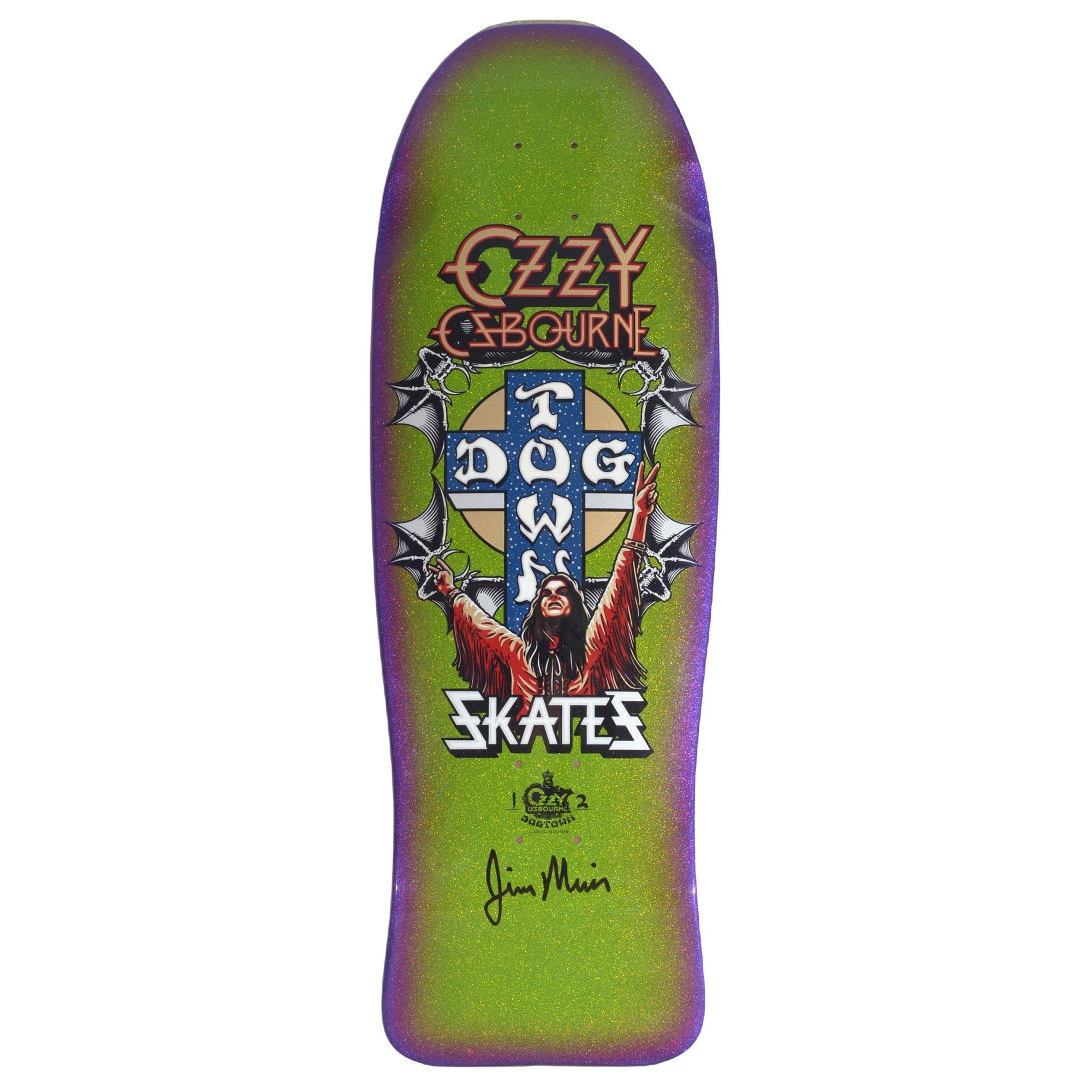 Dogtown Ozzy Osbourne (Green, Purple Fade) deck