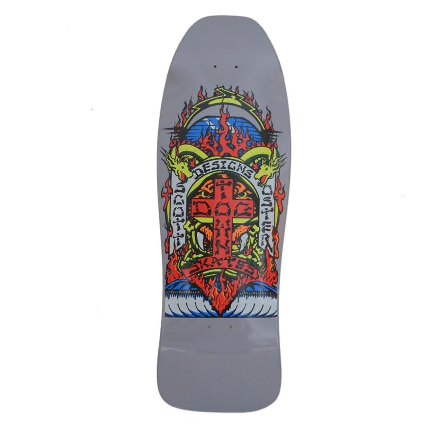 Dogtown Scott Oster 80's Cool (Grey Dip) deck