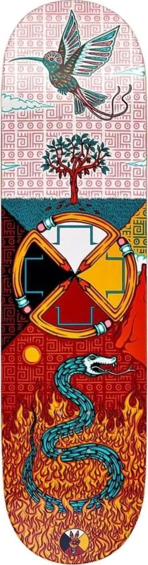 Drawing Boards Medicine Wheel Hummingbird & Serpent deck