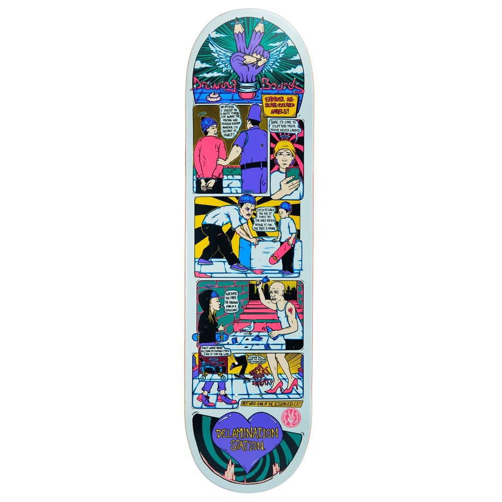Drawing Boards Skate-Related Angels deck