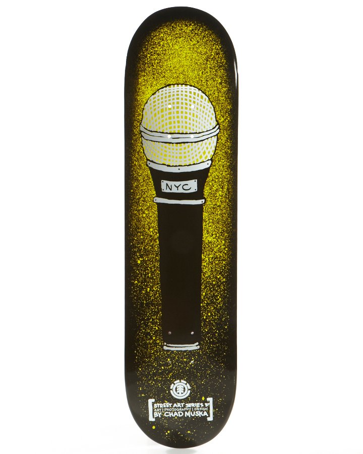 Element Chad Muska Mic deck