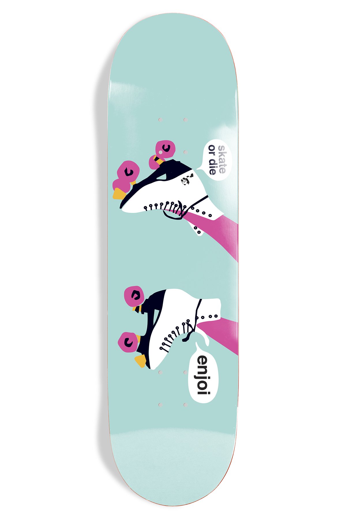 Enjoi Big Box Roller Skates R7 deck