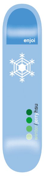 Enjoi Jerry Hsu Seasons (Winter) deck