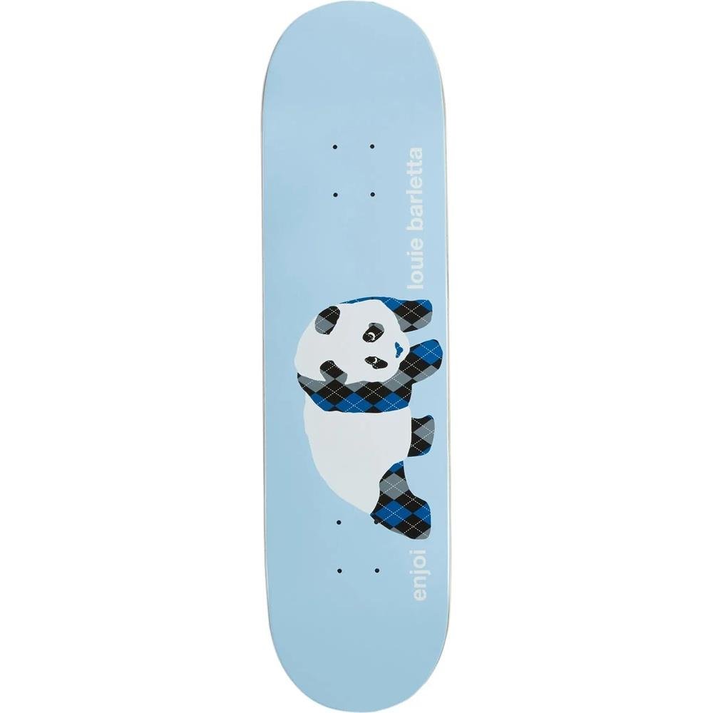 Enjoi Louie Barletta Argyle Panda R7 Light (Blue) deck