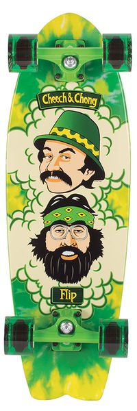 Flip Cheech and Chong Green Room Cruzer deck