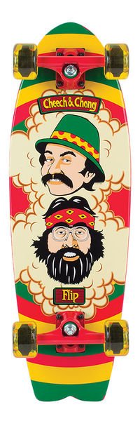 Flip Cheech and Chong Rasta Cruzer deck