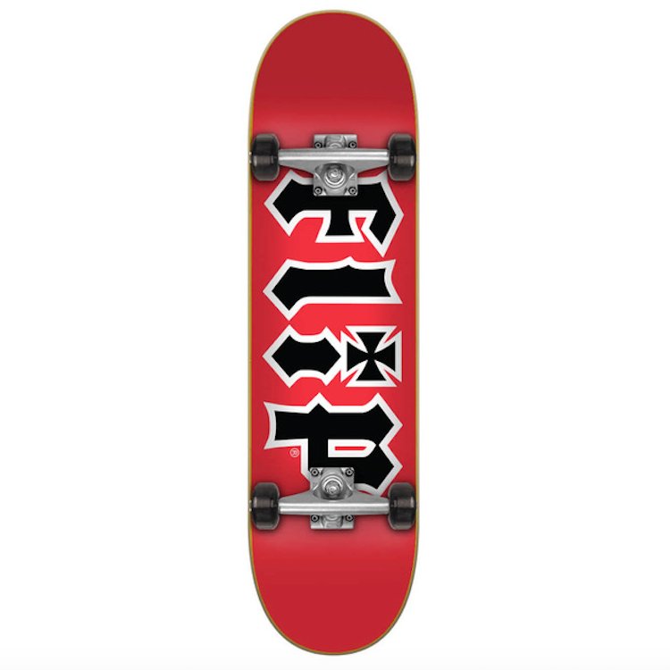 Flip HKD Logo (Red) deck
