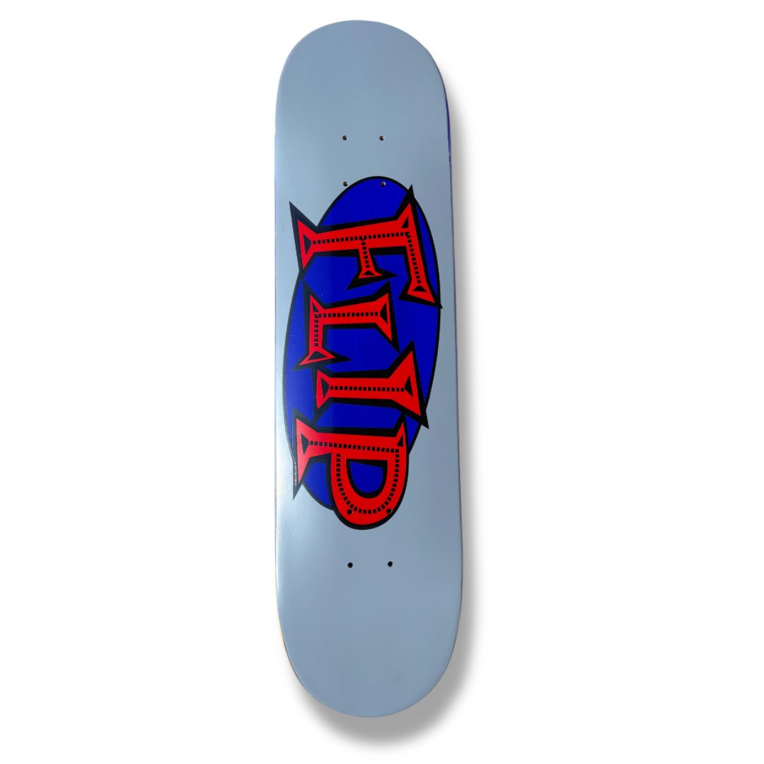 Flip Oval Logo (collector mold) Blue/Red deck