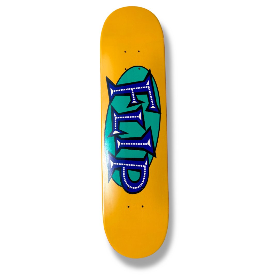 Flip Oval Logo (collector mold) Teal/Blue deck