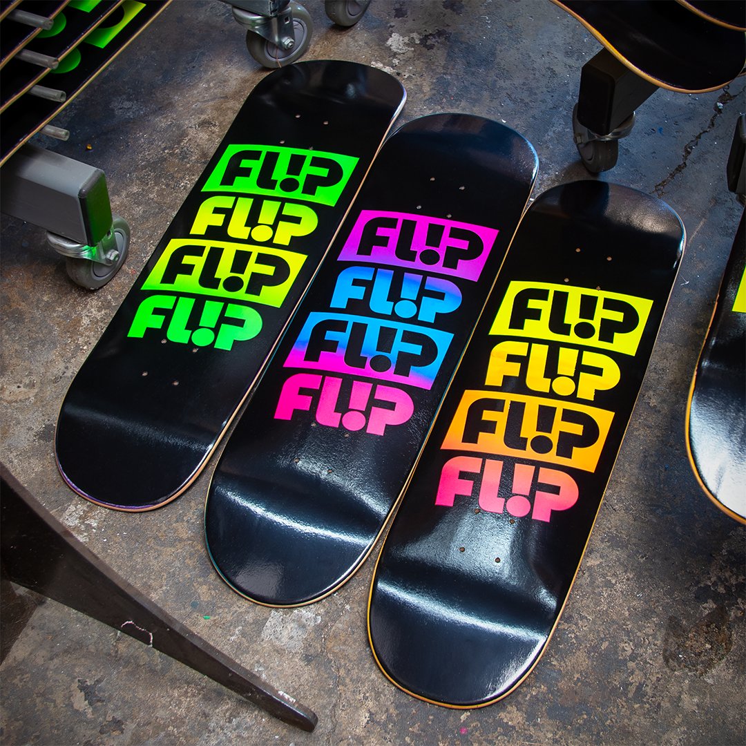 Flip Quattro BRITES - 3 Fluorescent Sizes deck