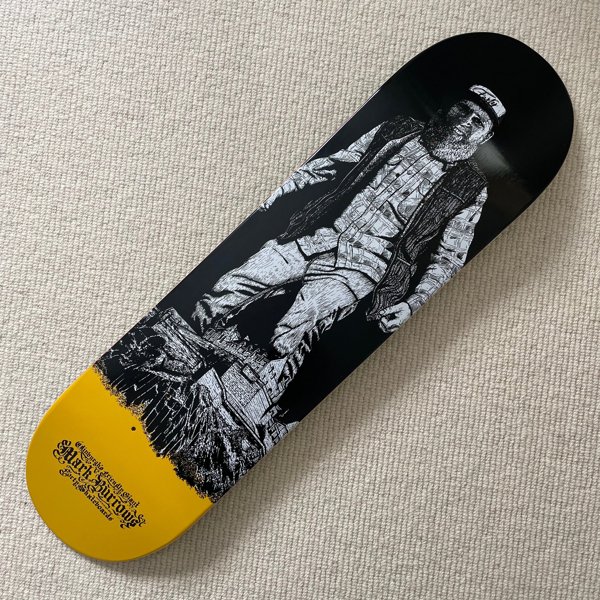 Forty Mark Burrows Edinburgh's Friendly Pro deck