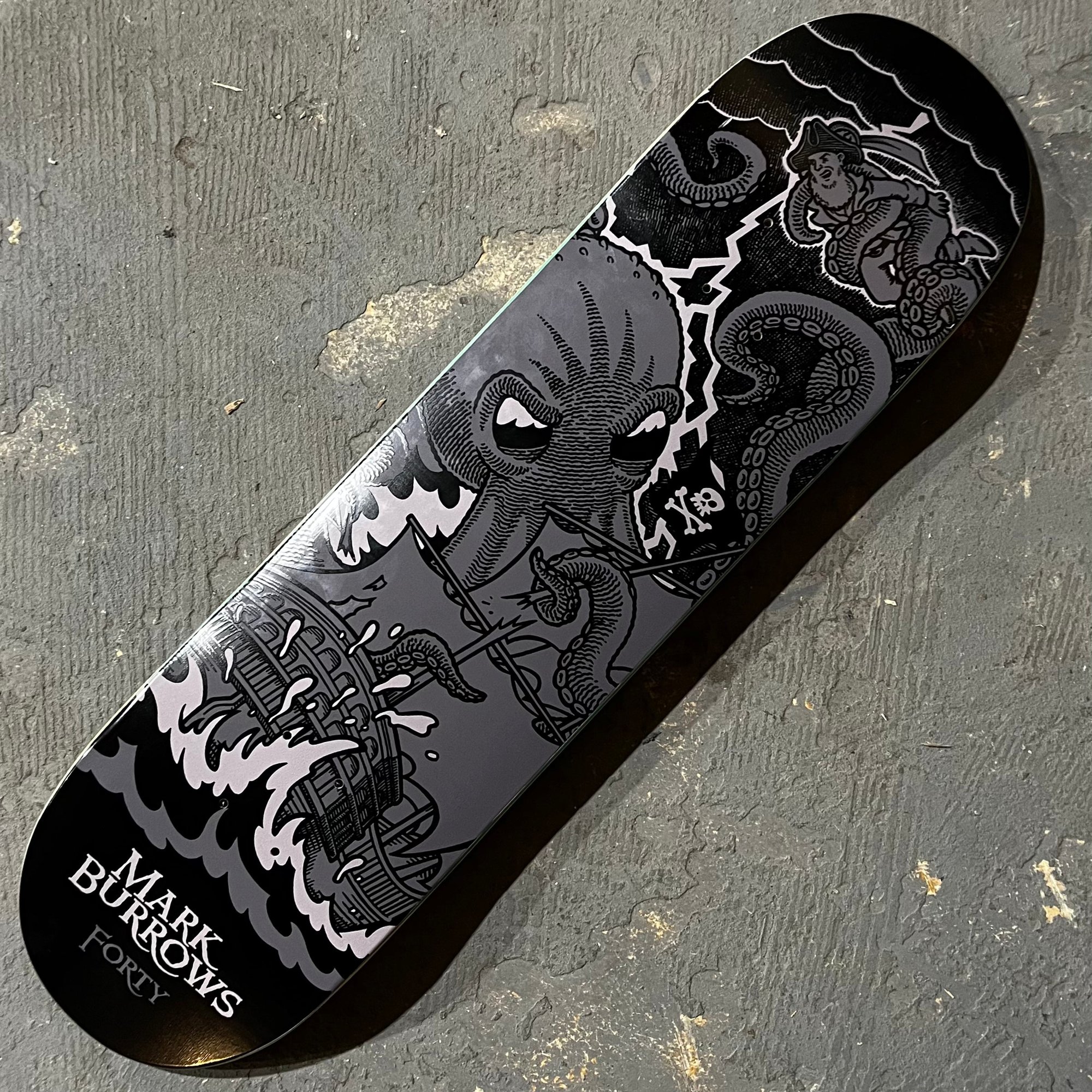 Forty Mark Burrows Kraken Pro deck