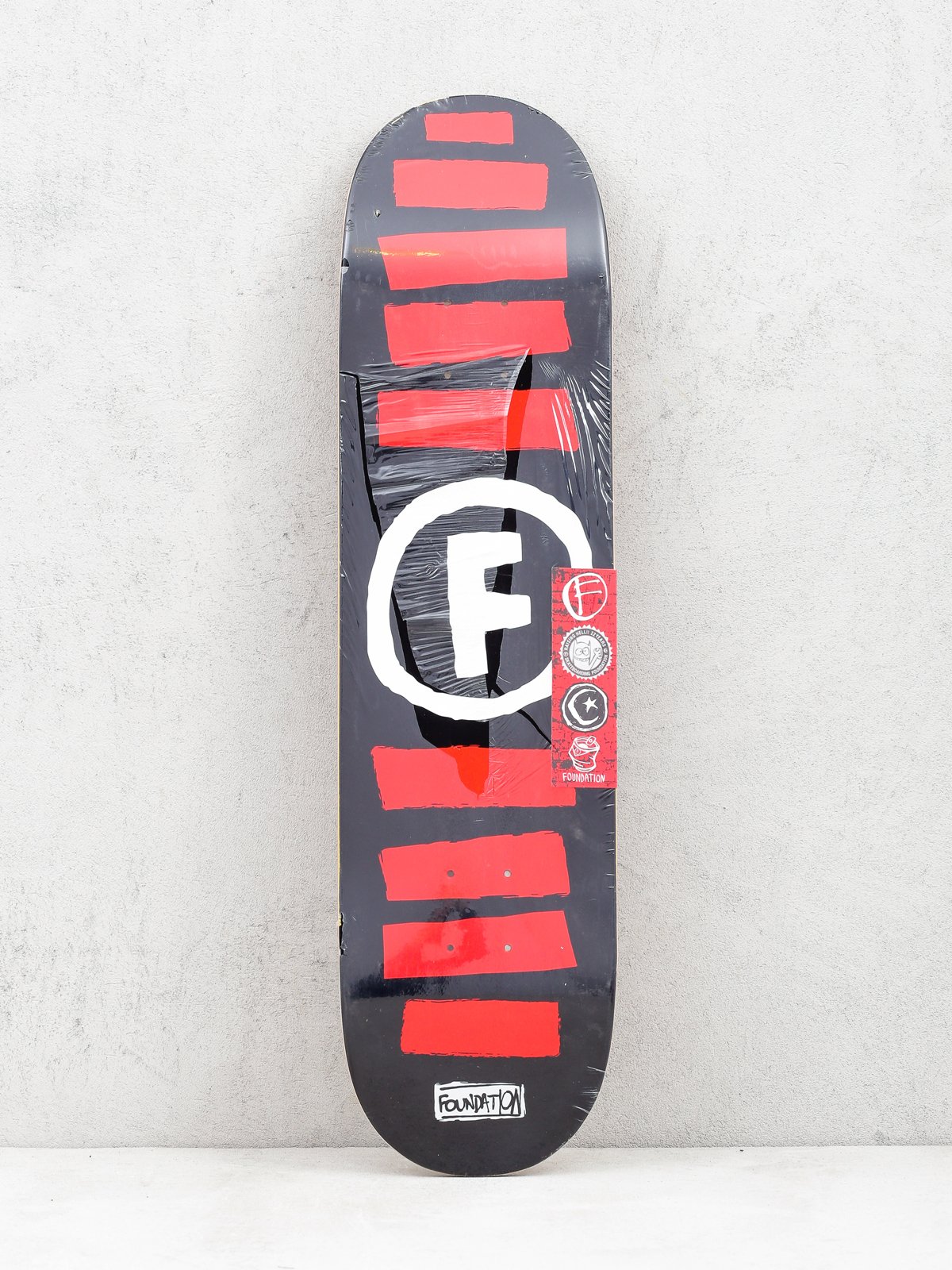 Foundation Doodle Stripe (Black) deck