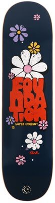 Foundation Glick Flowers - navy deck