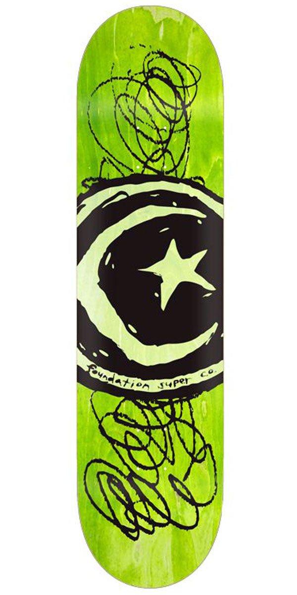 Foundation Star And Moon Scribble deck
