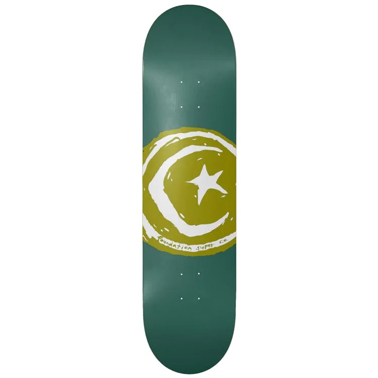 Foundation Star & Moon On (Green, Green) deck