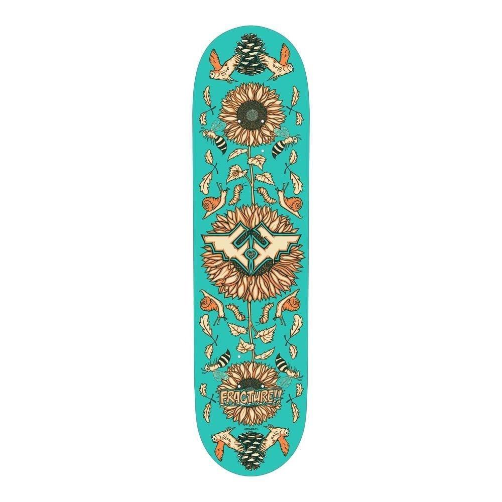 Fracture Adswarm 2 The Golden Ratio Turquoise deck