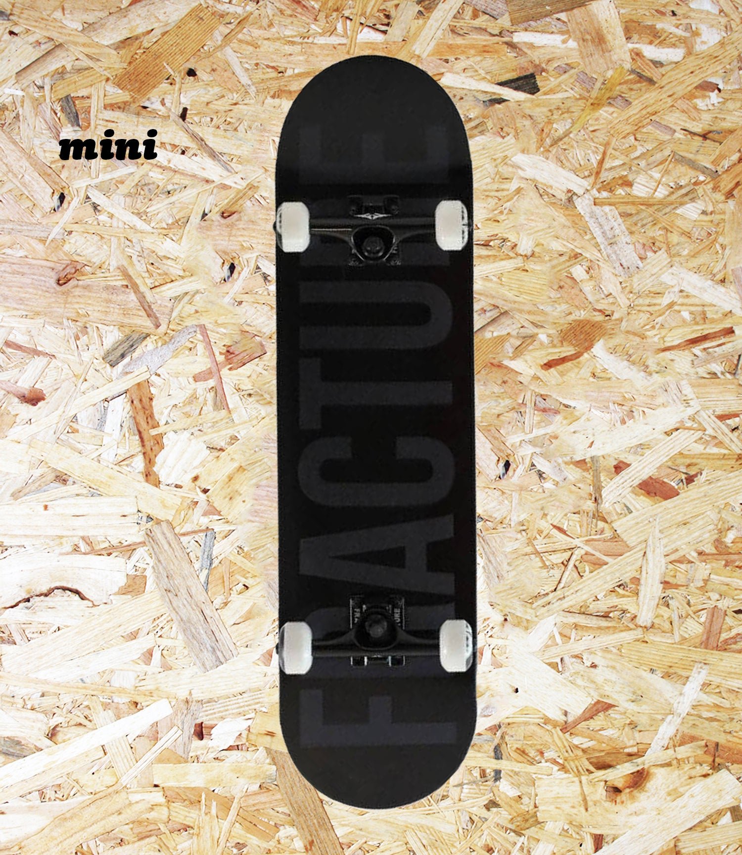 Fracture Fade Black Mini deck