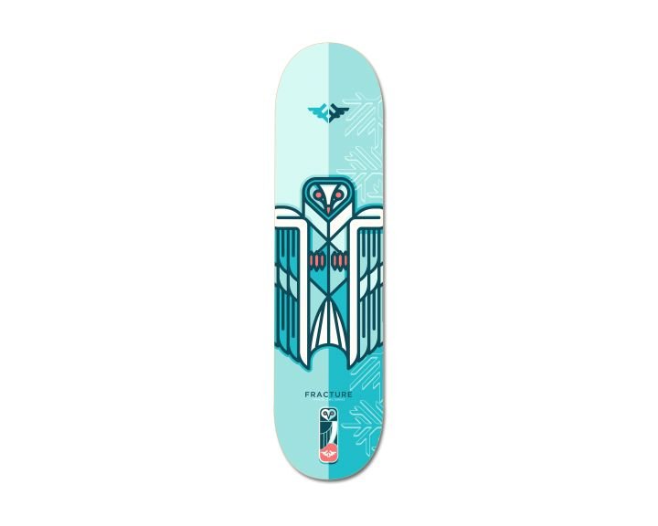 Fracture Jono Wood (Blue) deck