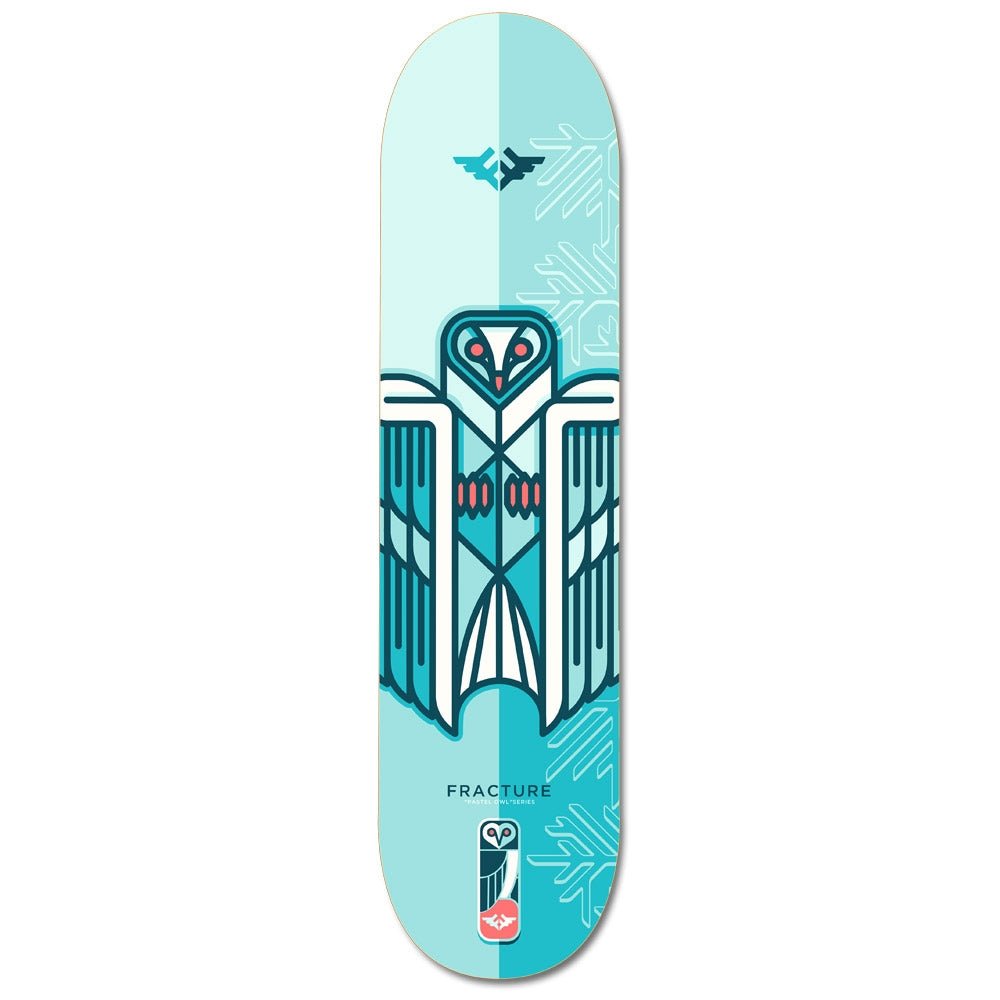 Fracture Jono Wood Turquoise (Blue) deck