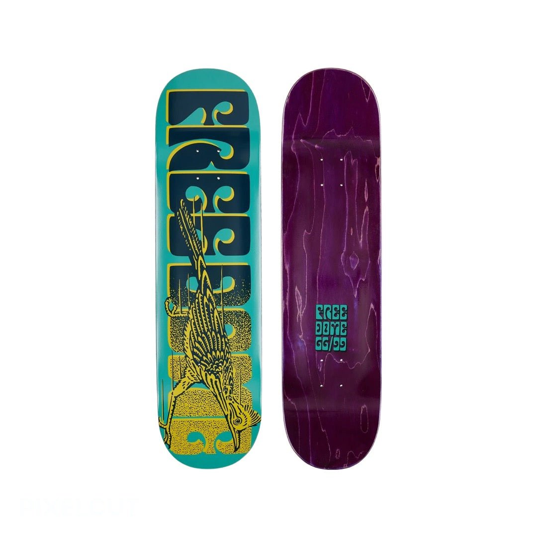 Free Dome Roadrunner Turquoise deck
