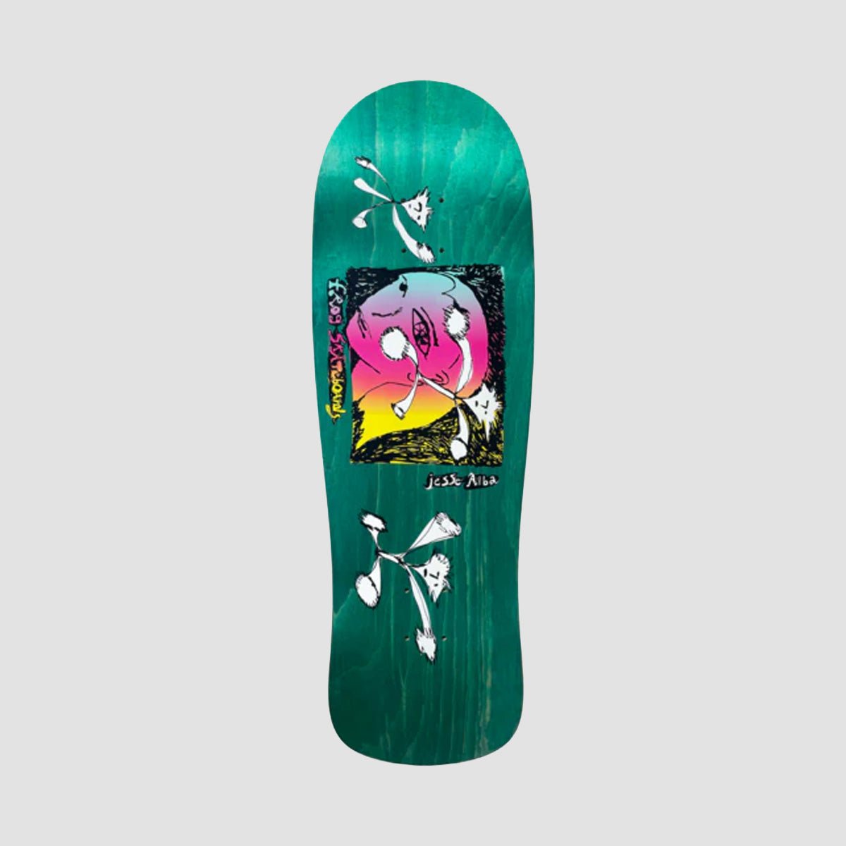 Frog Jesse Alba Pro Shaped Various Stains deck