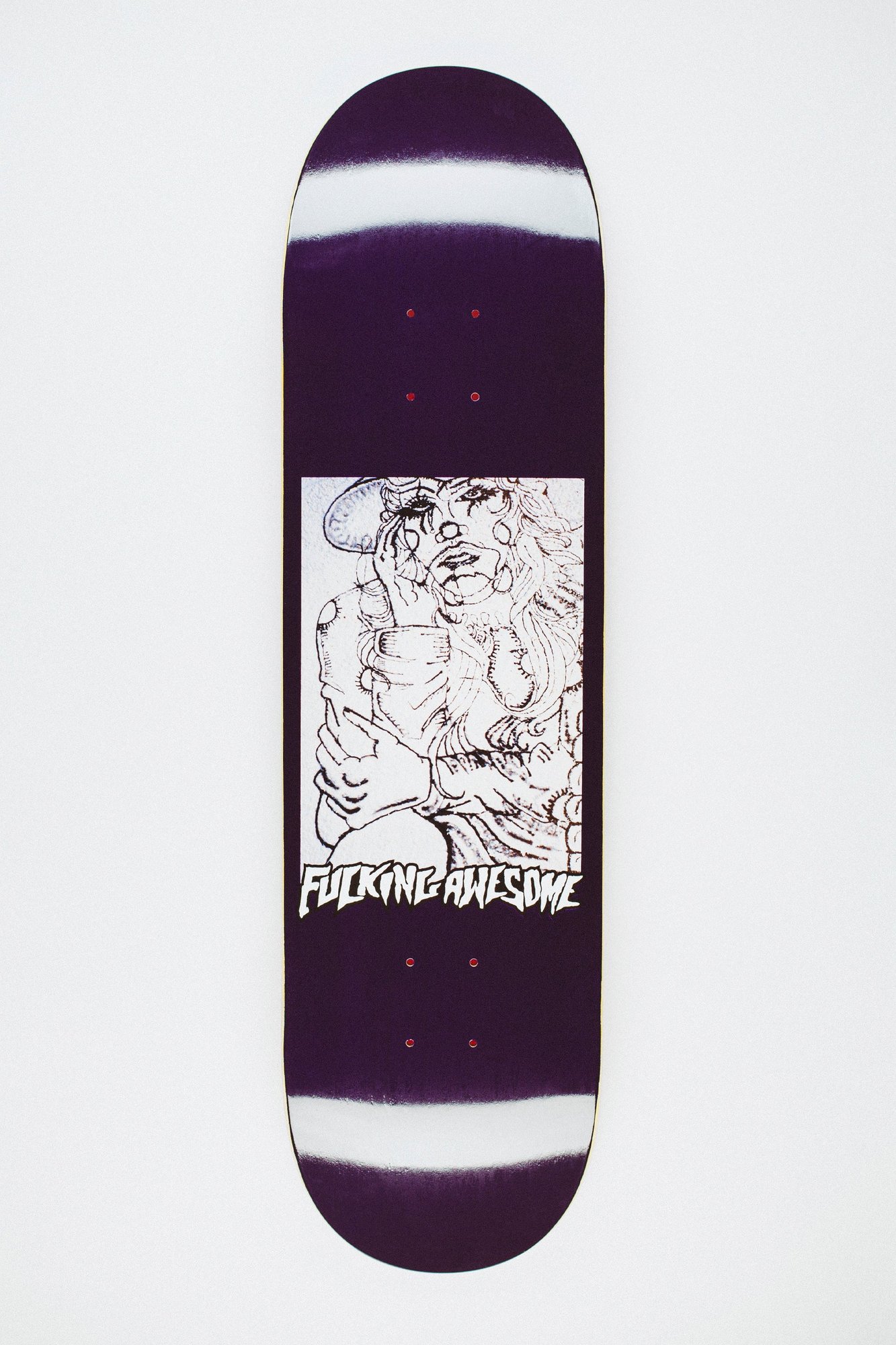 Fucking Awesome Louie Lopez Mural deck