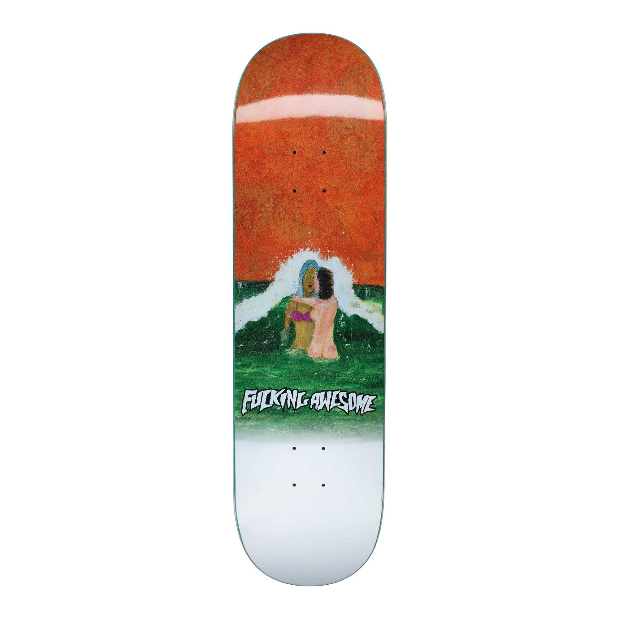 Fucking Awesome Wave Painting deck