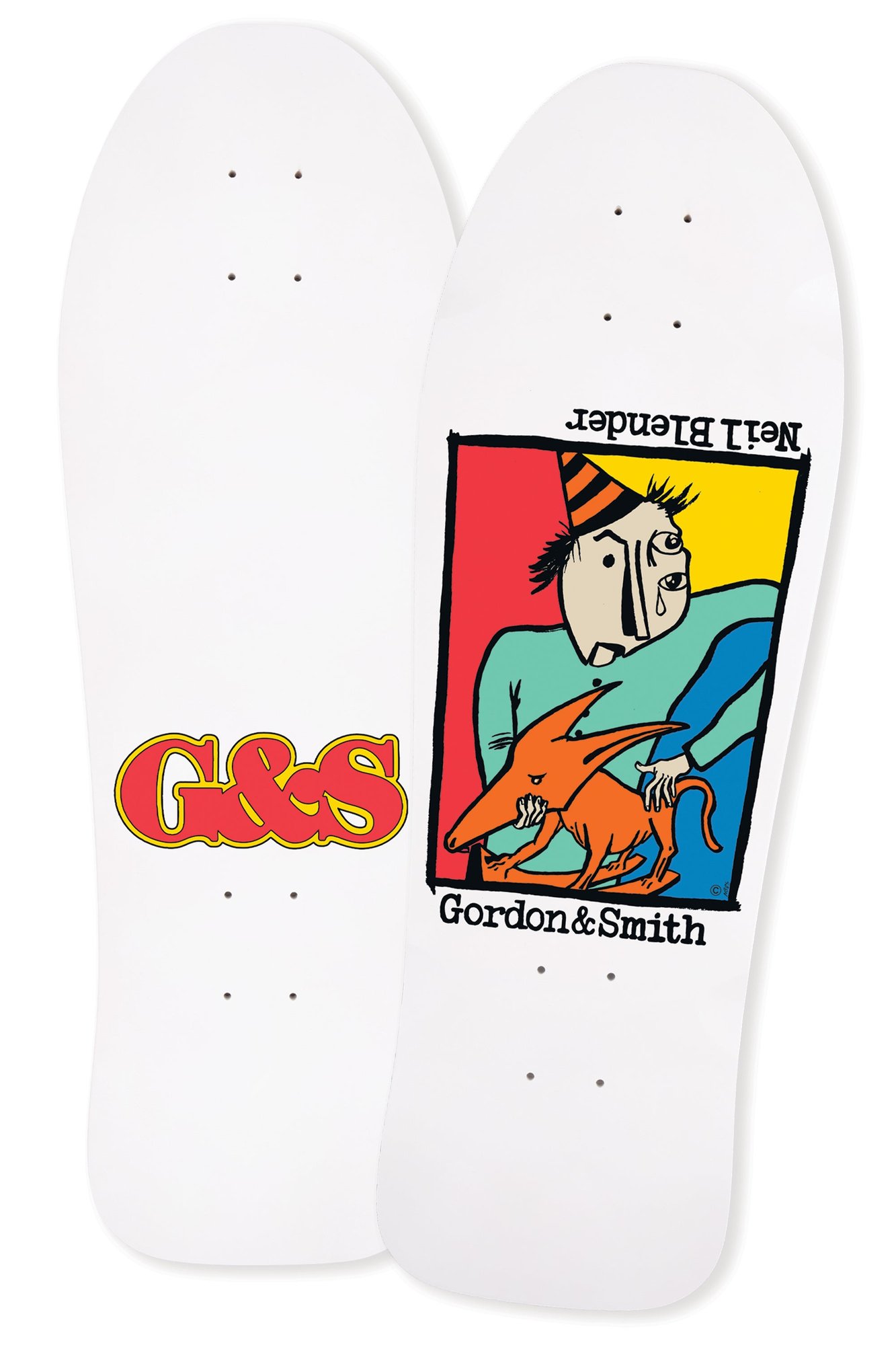 G&S Neil Blender Rocking Dog (1985 Collector's Edition) deck