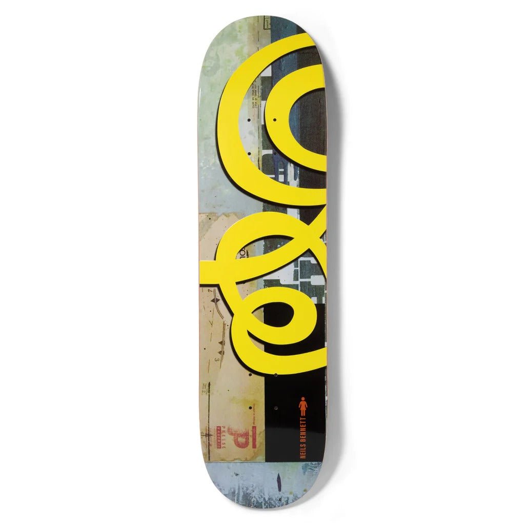 Girl Bennett Jenkins 30 Swirls - (Twin Tip) deck