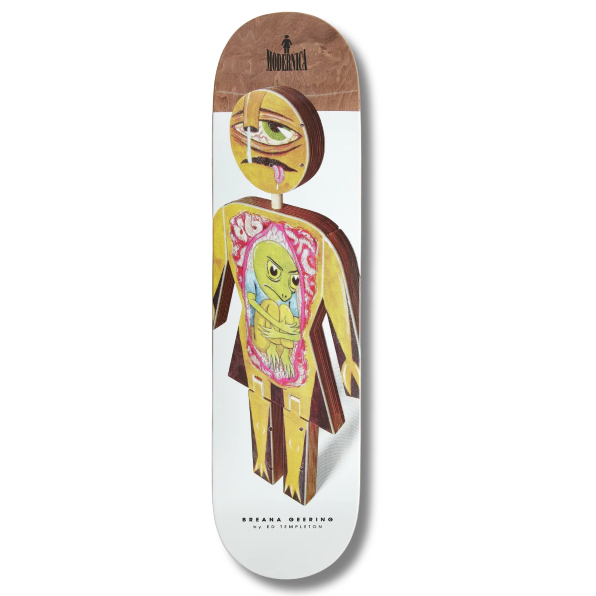 Girl Ed Templeton X Modernica Geering deck