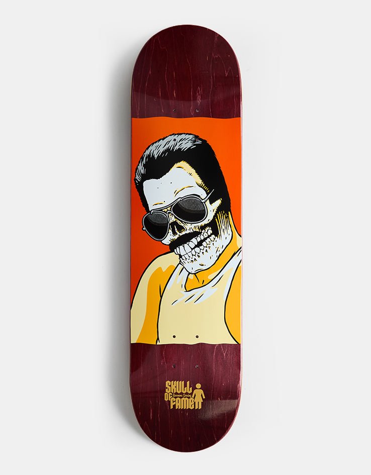 Girl Geering Skull of Fame deck