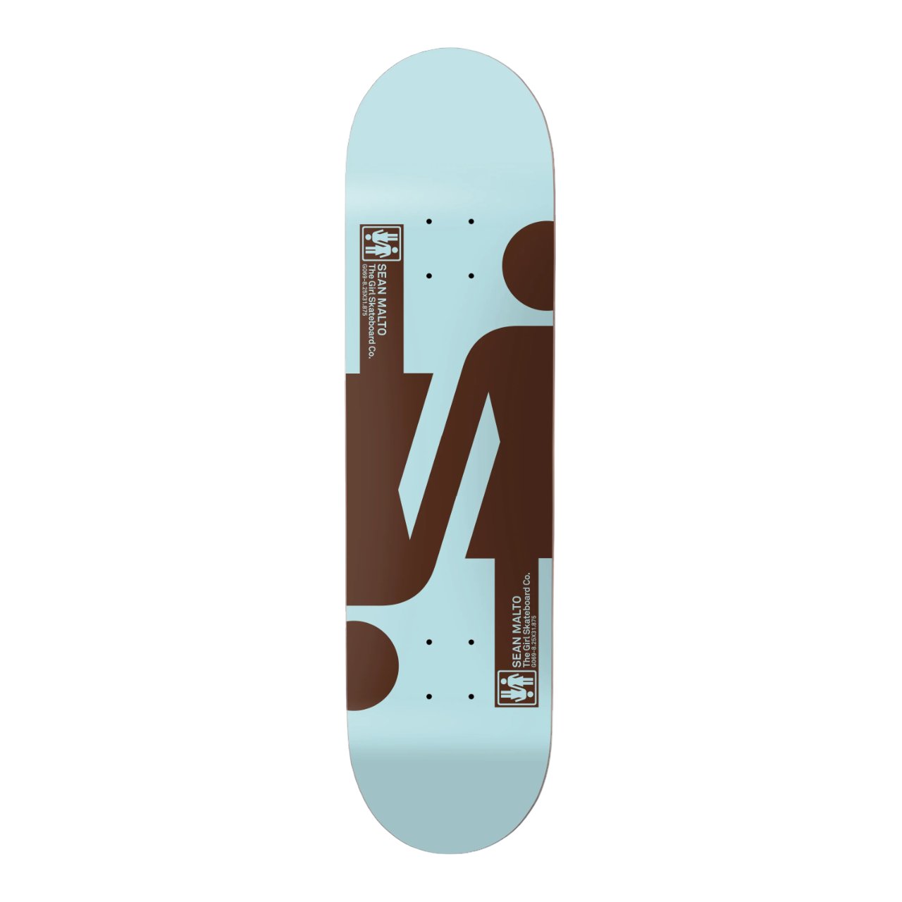 Girl Malto Double OG Twin Tip (Blue) deck