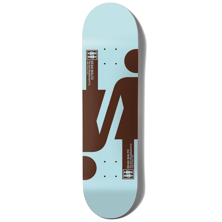 Girl Malto Double OG Twin Tip (Brown) deck