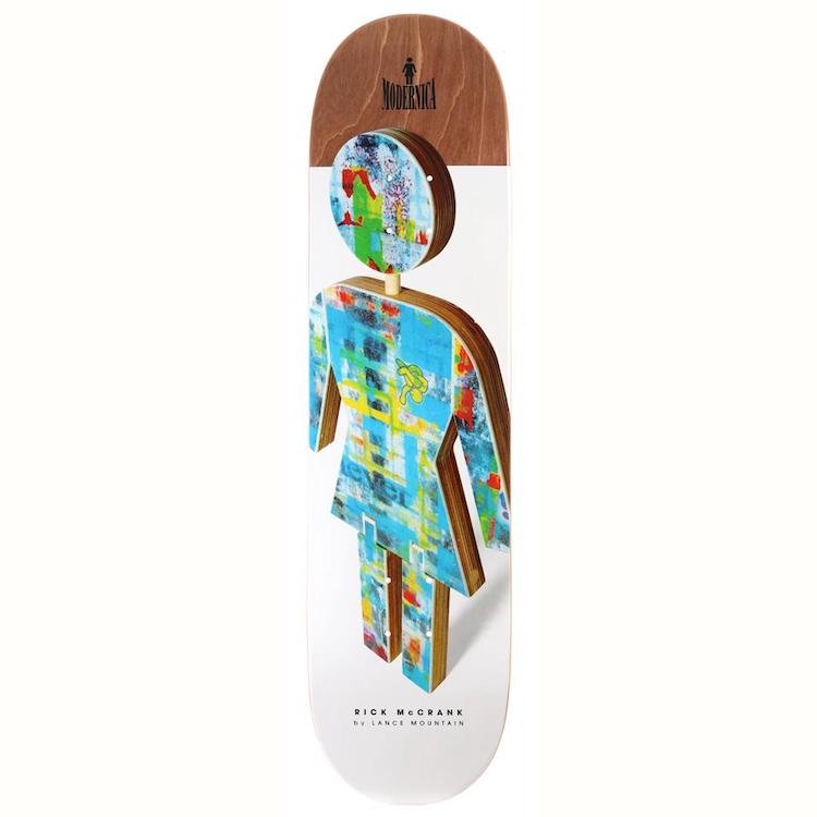 Girl Modernica x Lance Mountain Rick McCrank Twin Tip deck