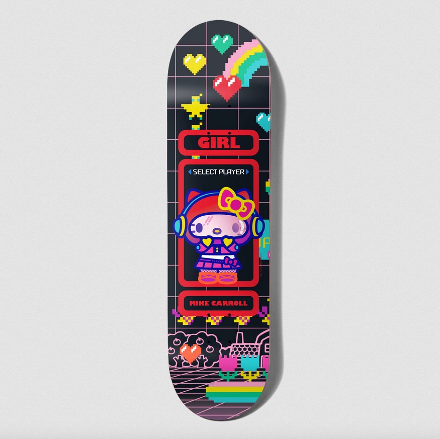Girl Sanrio Kawaii Arcade Mike Carroll deck